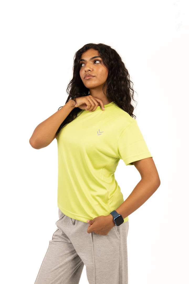 PRYZM Women Dry-Cool Sports T-shirt