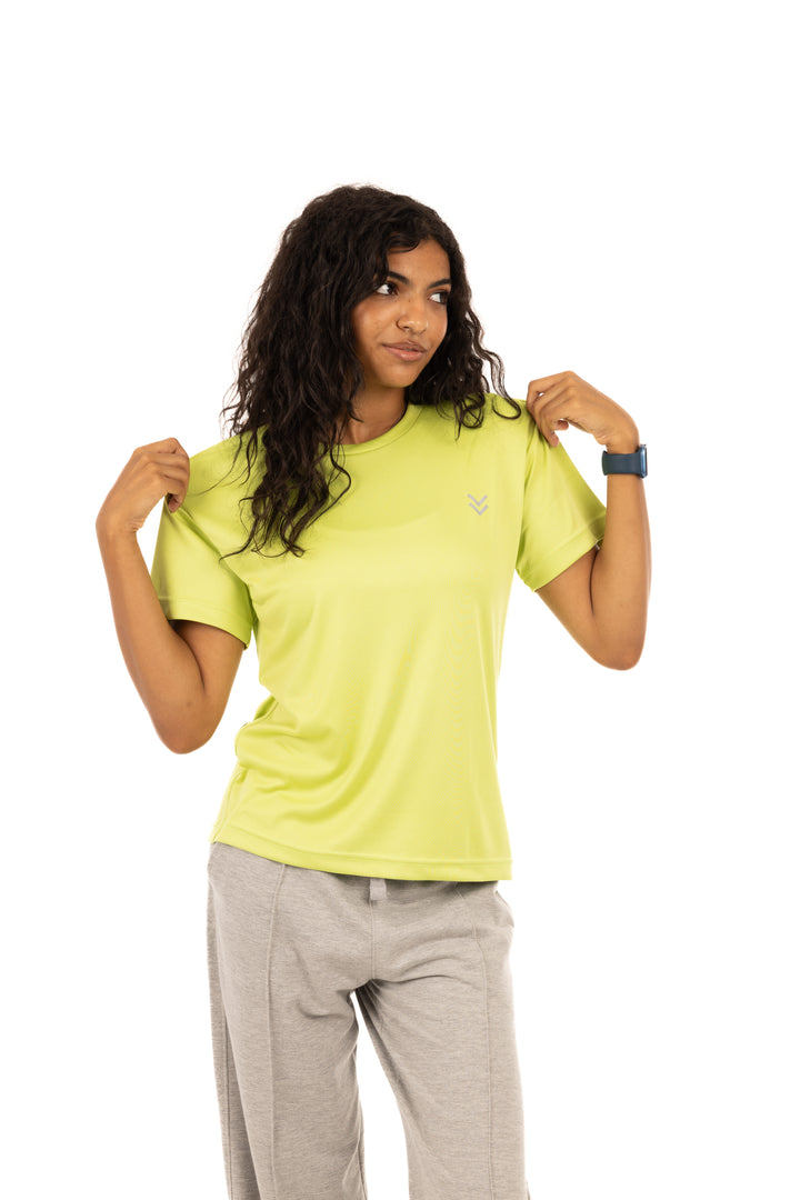 PRYZM Women Dry-Cool Sports T-shirt
