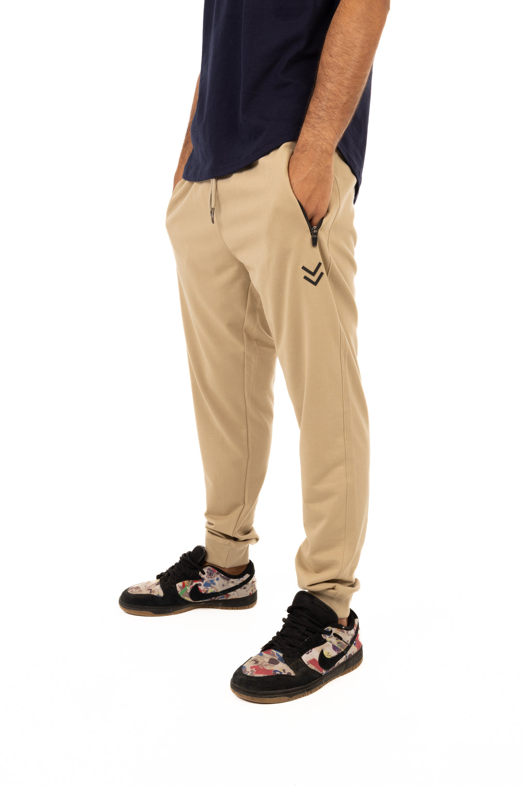 365 Classic Cotton Zip Sweatpants- 3D Print