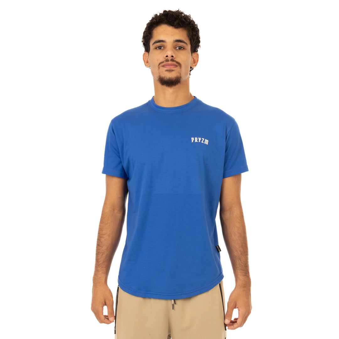 PRYZM Unisex URBAN Curved-Hem T-Shirt