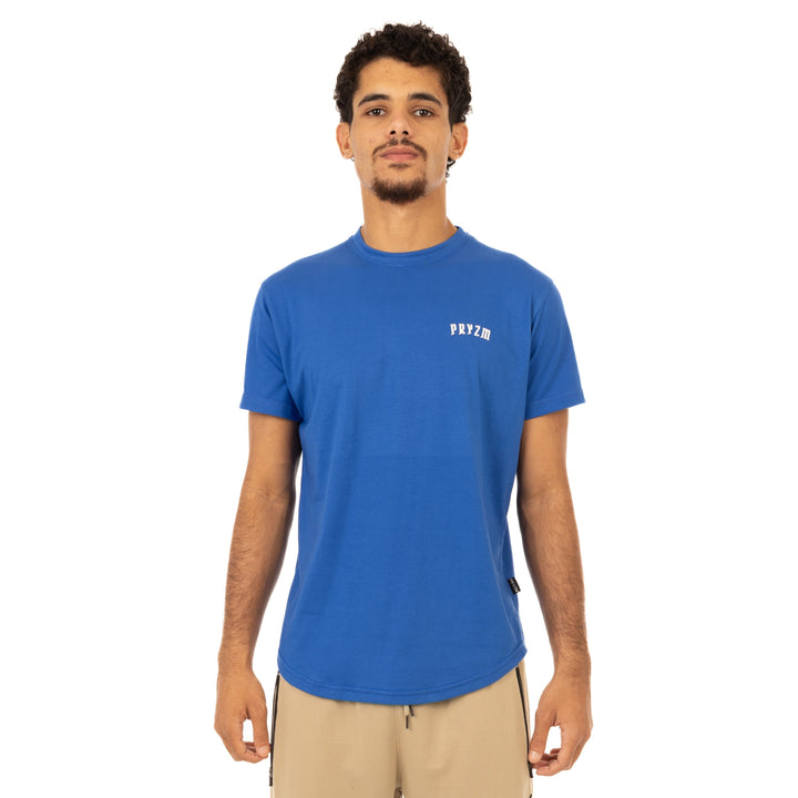 PRYZM Unisex URBAN Curved-Hem T-Shirt