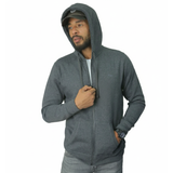 Unisex Basic Lightweight Zip-Up Hoodie