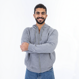 Unisex Basic Lightweight Zip-Up Hoodie