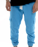 Unisex Tappered Fit Cargo Sweatpants