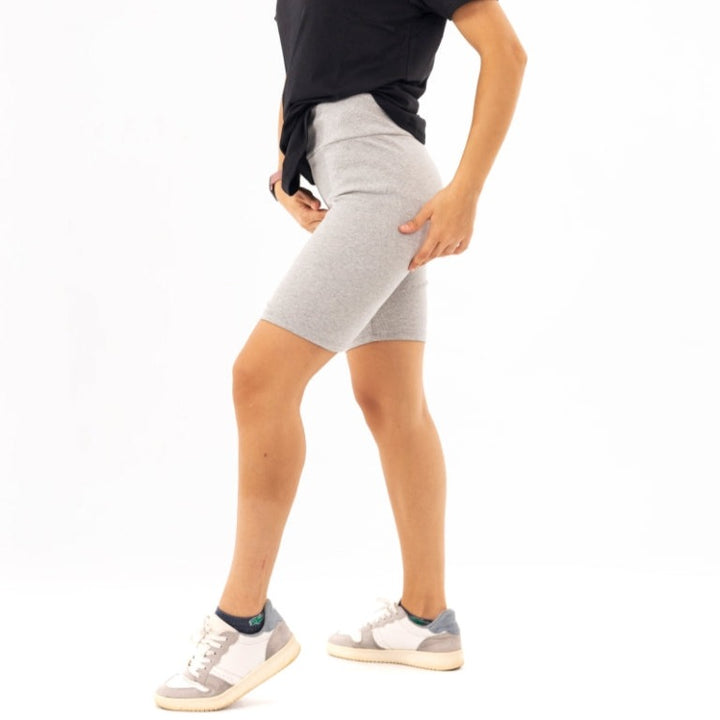 Plainish Bike Shorts - Women