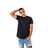 365 ICON Curved Hem Cotton Tshirt