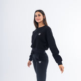 Women Premium ICON Cropped Crewneck