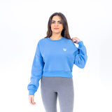 Women Premium ICON Cropped Crewneck